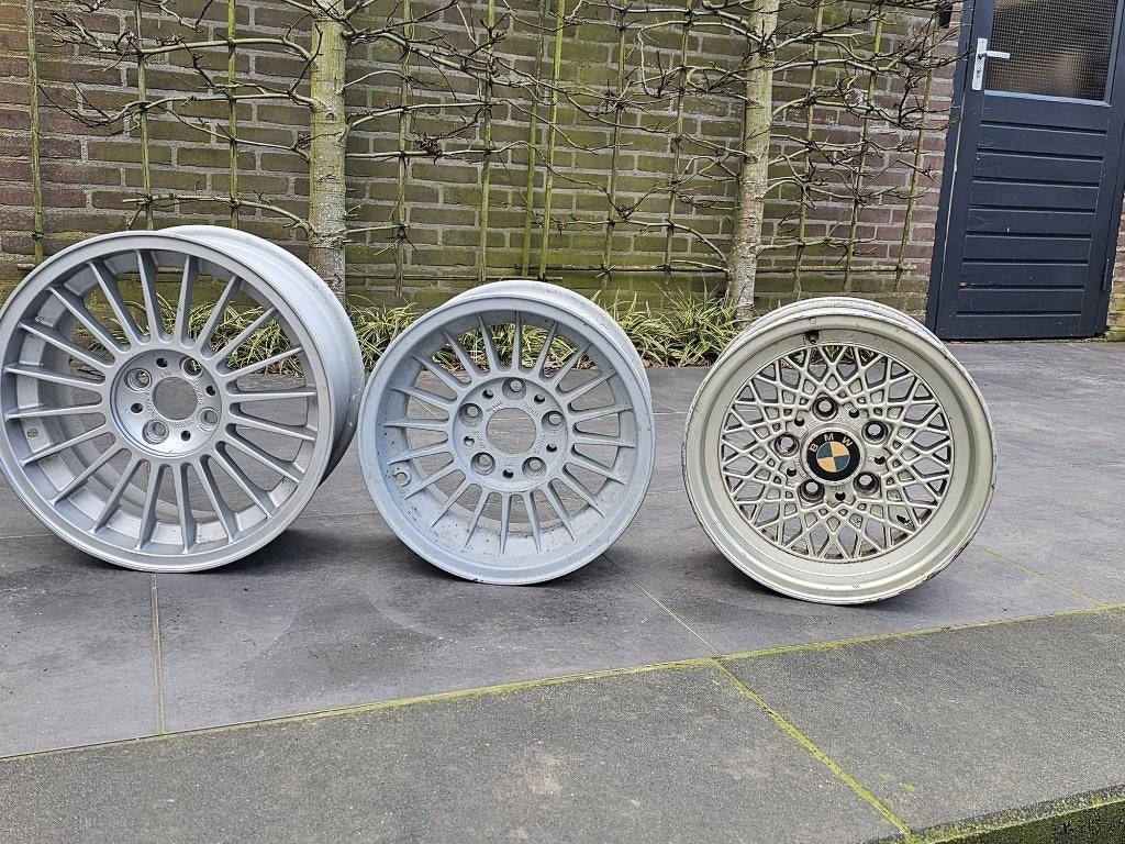 Vintage bmw velgen te koop, Ophalen, Gebruikt, Velg(en), 16 inch