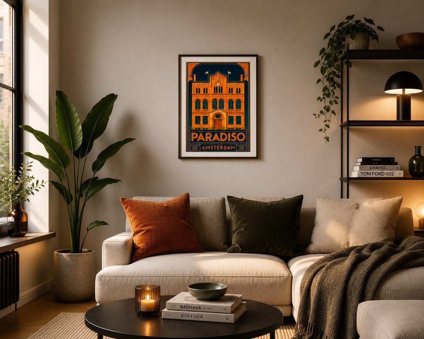 Paradiso Amsterdam Poster - Luxe Print 230gr, Verzamelen, Posters, Ophalen of Verzenden