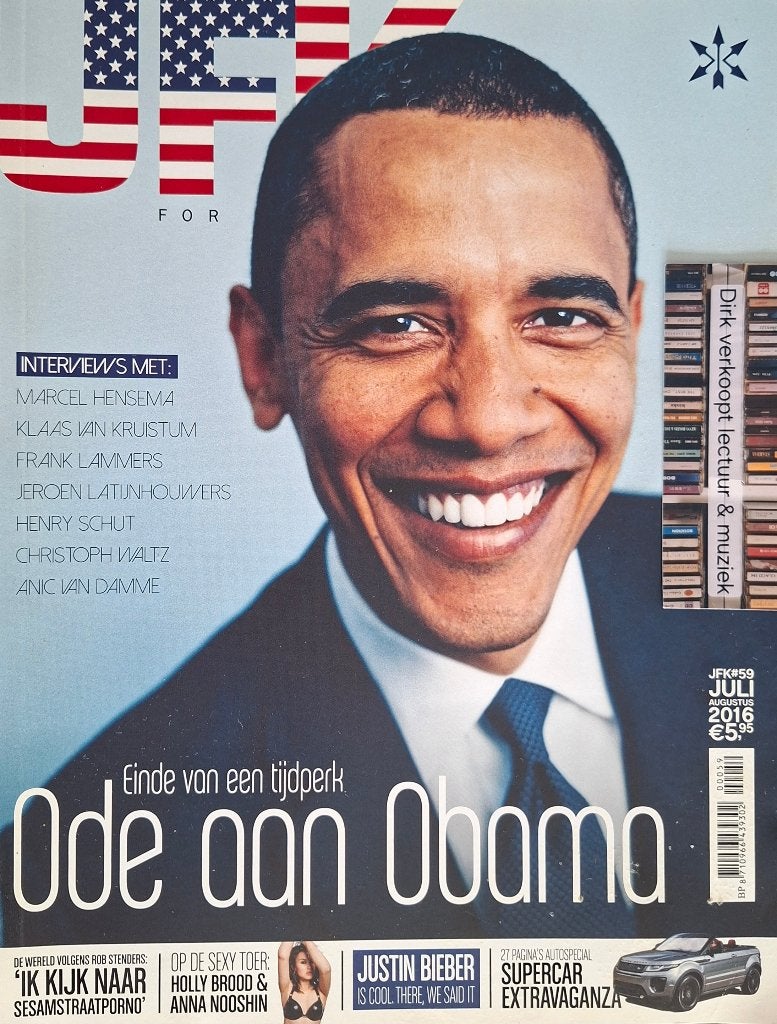JFK nr 59, juli/aug. 2016; Holly Brood, Justin Bieber, Ophalen of Verzenden, Zo goed als nieuw, Boek, Tijdschrift of Artikel