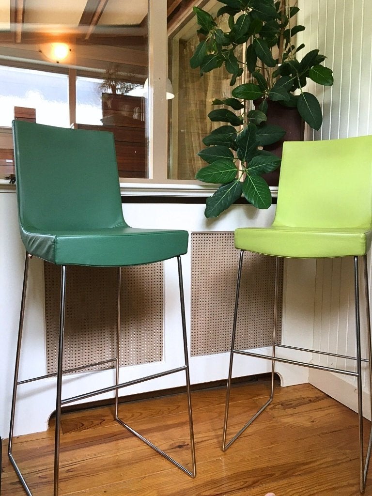 Montis Jim barkruk (10 stuks), 5 krukken of meer, Ophalen, Zo goed als nieuw, 60 tot 90 cm