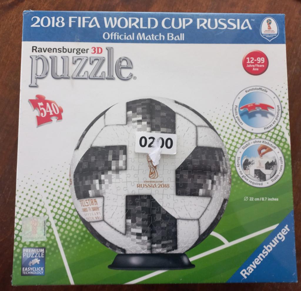 Ravensburger 3D Puzzel FIFA World Cup Rusland 2018, Hobby en Vrije tijd, Ophalen of Verzenden, 500 t/m 1500 stukjes, Nieuw, Rubik's of 3D-puzzel