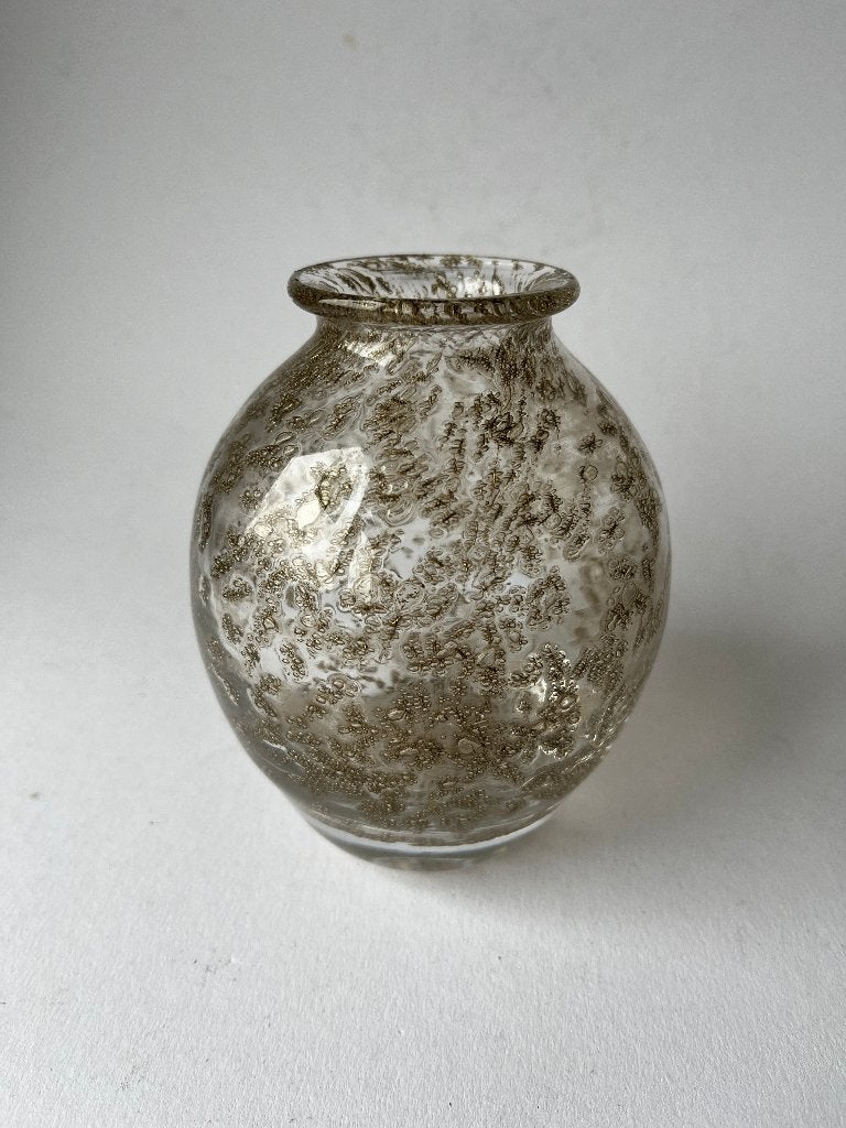 Leuk glazen vaasje, Ophalen of Verzenden, Gebruikt, Glas