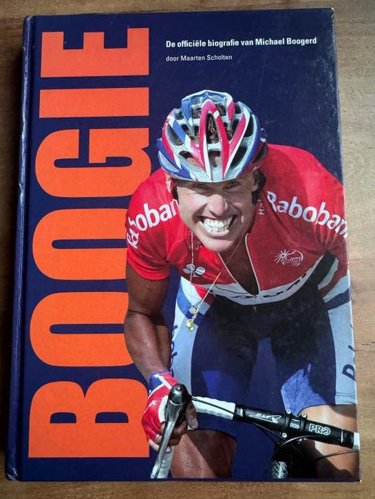 Boogie: De officiële biografie van Michael Boogerd, Ophalen of Verzenden, Zo goed als nieuw, Lopen en Fietsen