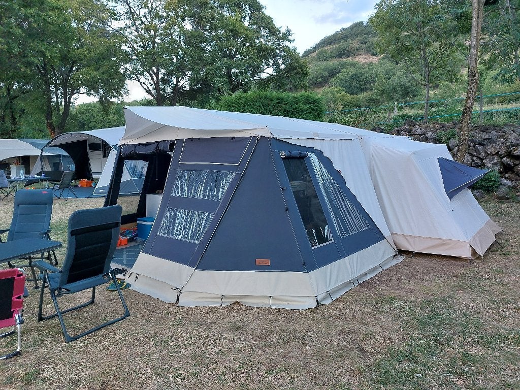 Combi-Camp Country vouwwagen, Ophalen, Combi-Camp, Blauw, Aanwezig