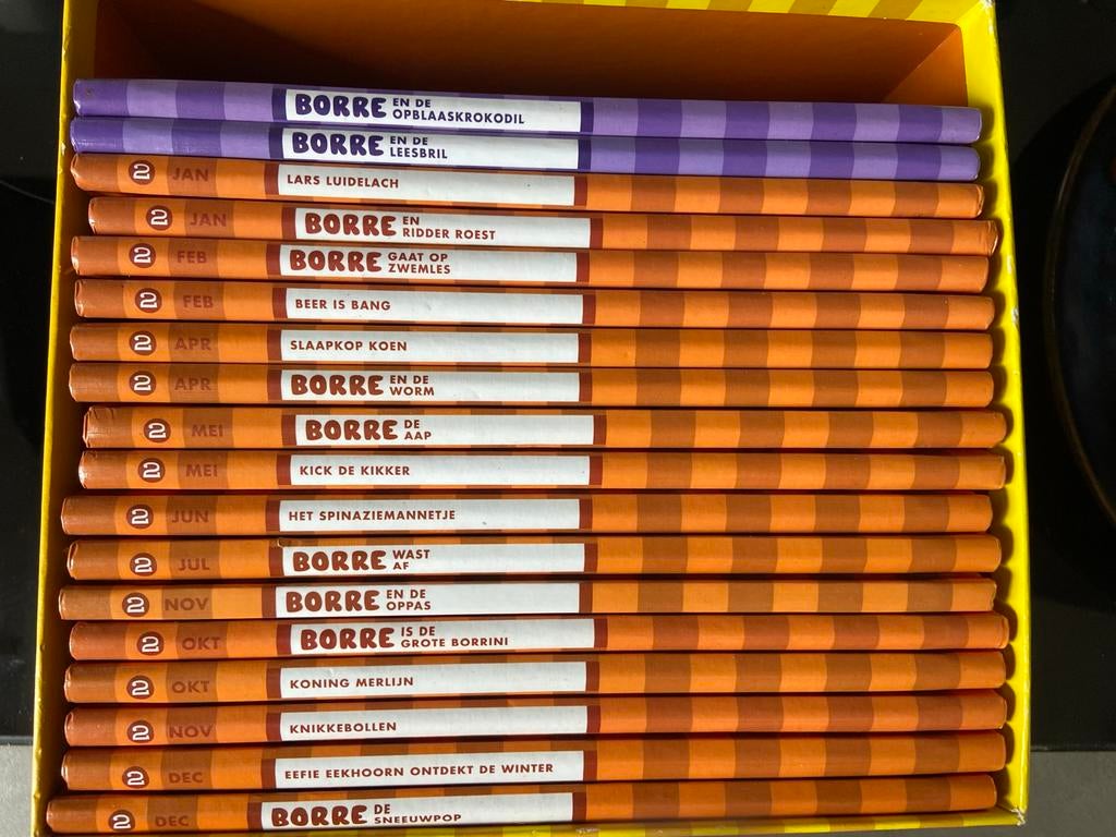 Borre boekjes groep 2, Ophalen, Gelezen, 3 tot 4 jaar