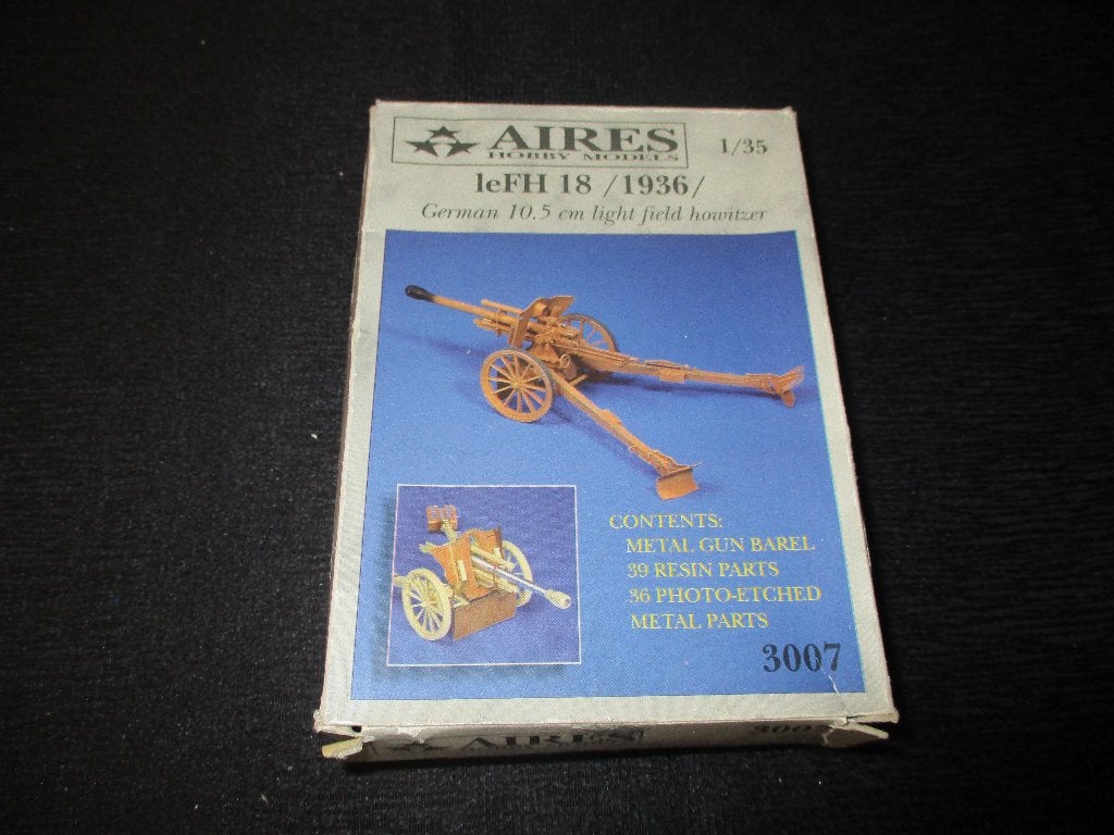 D-431,AIRES 1-35,NO,3007,10.5 cm leFH 18 - 1936 German 10.5c, Overige merken, 1:32 tot 1:50, Overige typen, Nieuw