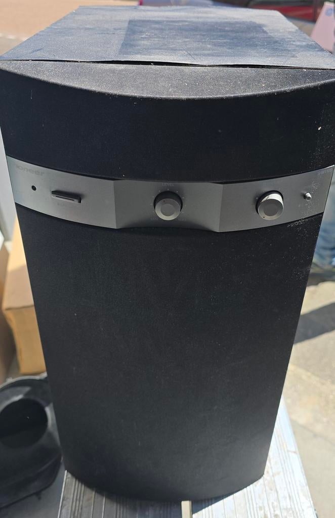 Pioneer S-W110S Subwoofer - Krachtige Bass, Overige merken, Gebruikt, Subwoofer, Ophalen of Verzenden