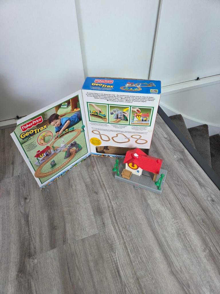Fisher-Price GeoTrax complete set in originele doos, Ophalen of Verzenden, Gebruikt, Jongen of Meisje