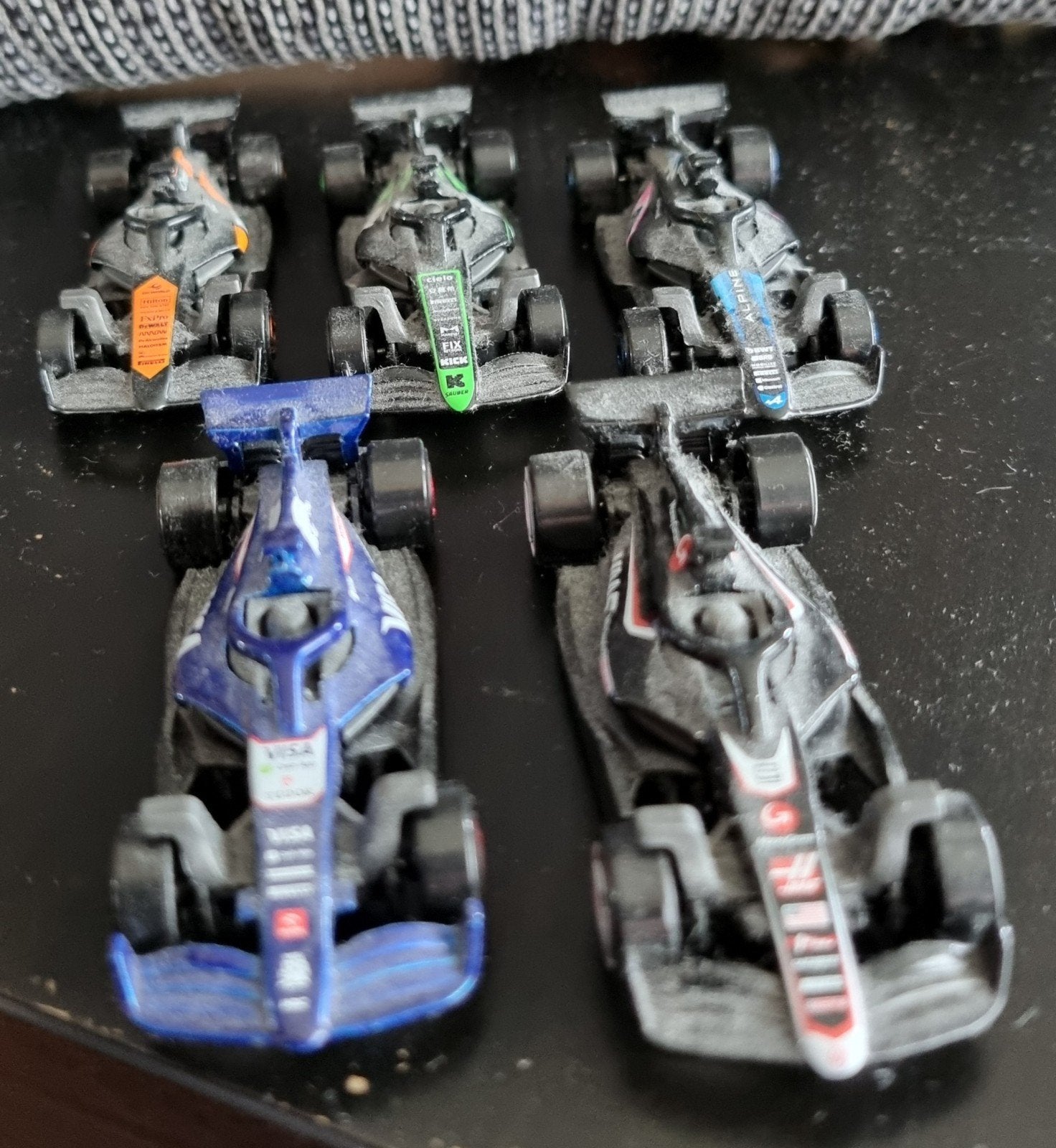 Hot Wheels F1 auto, 5 stuks, Ophalen of Verzenden