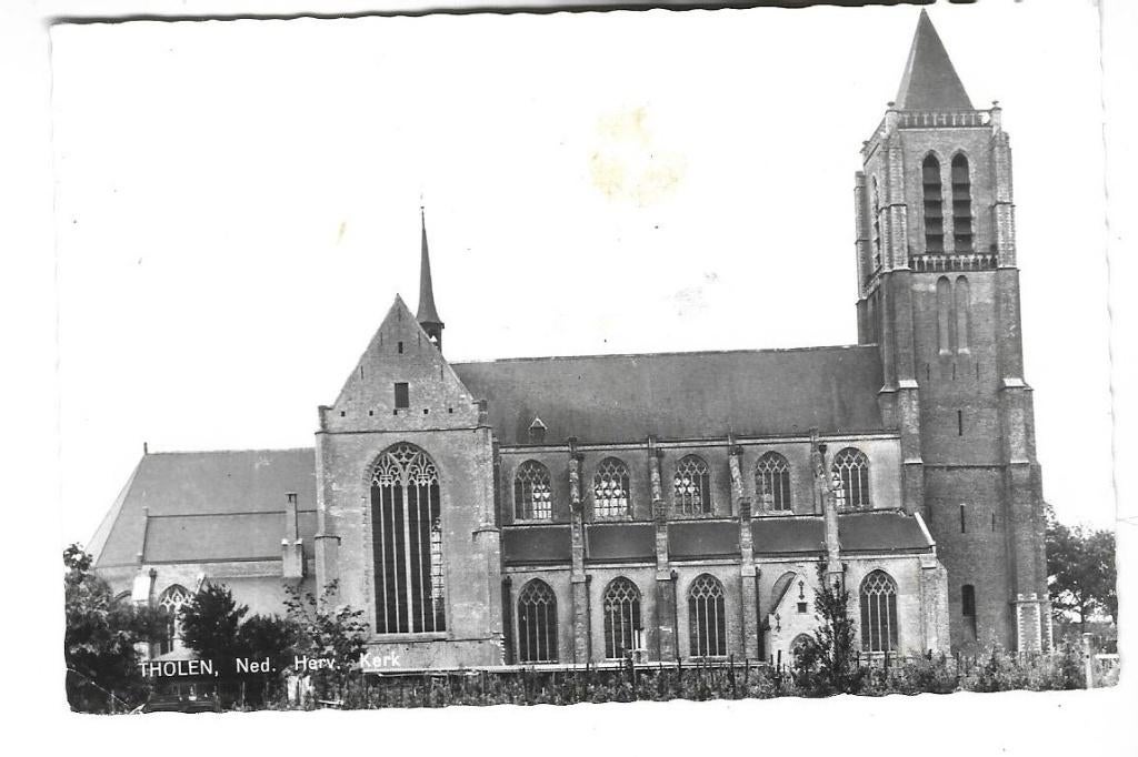 T21 Tholen  Ned Herv Kerk, Verzenden, 1960 tot 1980, Gelopen, Zeeland