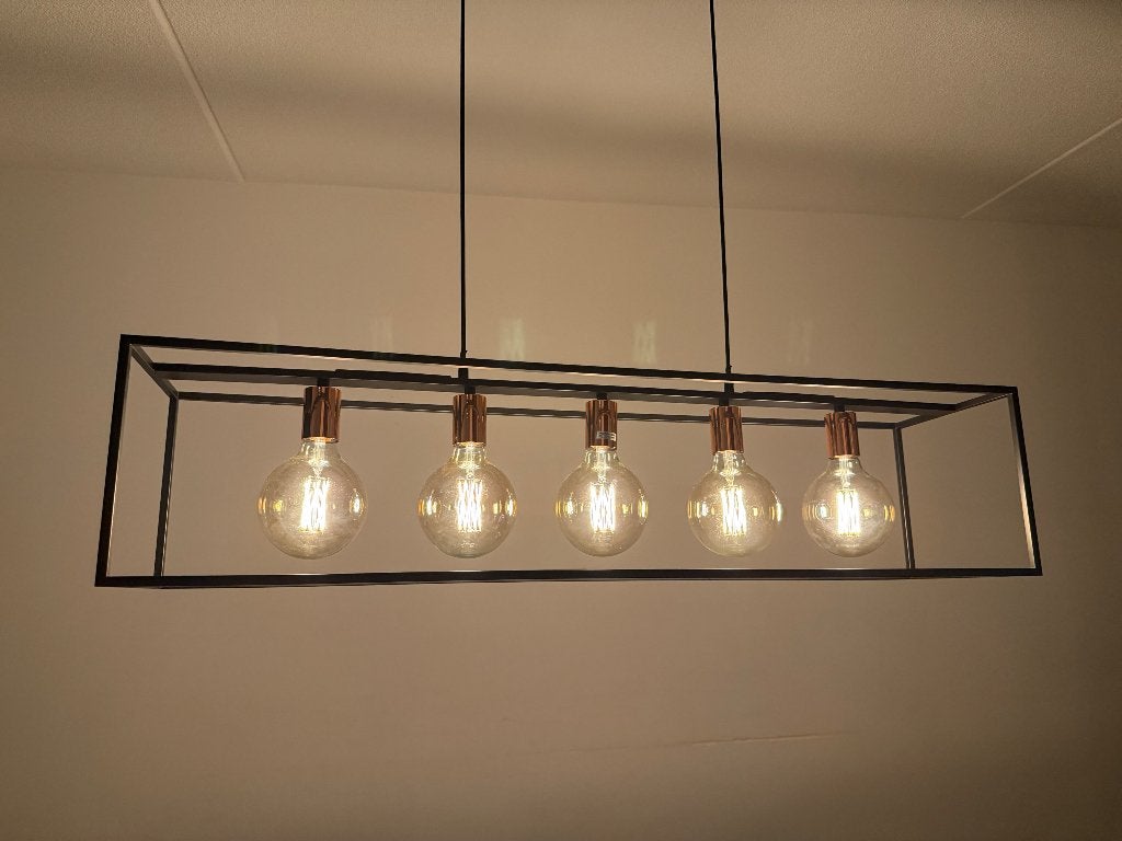 Eetkamerlamp, Huis en Inrichting, Lampen | Hanglampen, Ophalen, Zo goed als nieuw