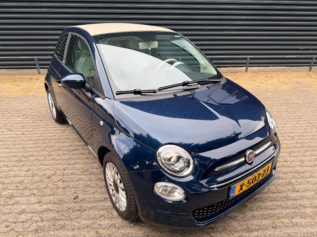 Fiat 500C 1.0 Lounge Plus, Carplay, Climate, Cruise Control, Auto's, Fiat, Voorwielaandrijving, Stof, 40 €/maand, 4 cilinders