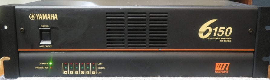 Yamaha XM6150 - Multichannel power amplifiers, Overige merken, Gebruikt, 70 watt of meer, Ophalen of Verzenden