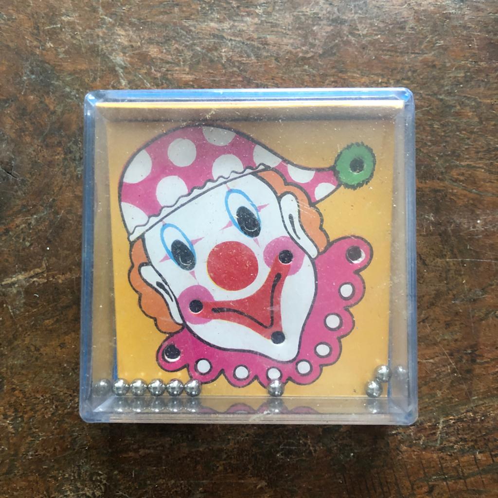Vintage Clown Balspel - Made in Hong Kong, Verzamelen, Speelgoed, Ophalen of Verzenden, Zo goed als nieuw