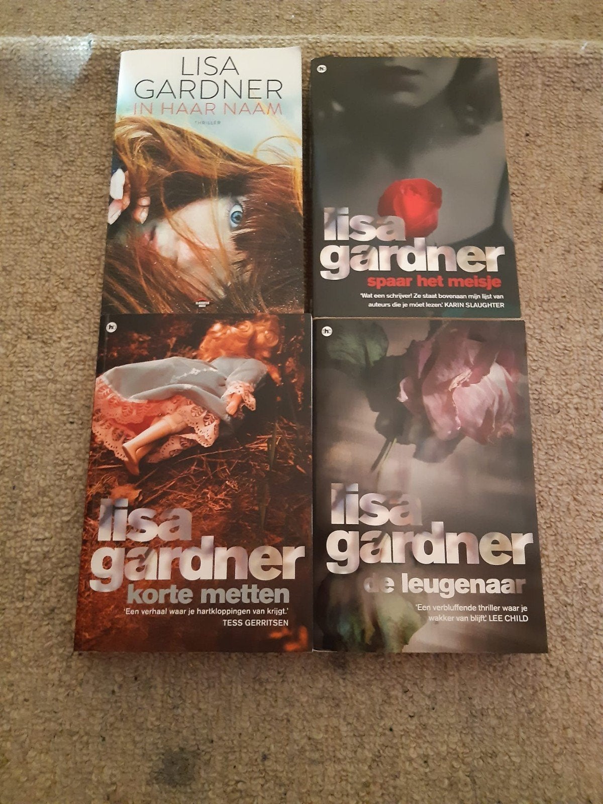 4 Lisa Gardner Thriller Boeken, Boeken, Ophalen of Verzenden, Gelezen, Lisa Gardner, Nederland
