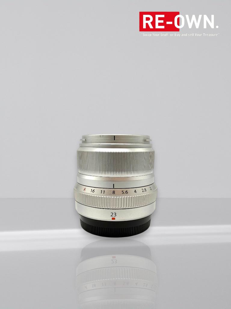 Fujifilm XF 23mm f/2 R WR lens (SILVER) Topstaat + garantie, Audio, Tv en Foto, Fotografie | Lenzen en Objectieven, ., Ophalen of Verzenden