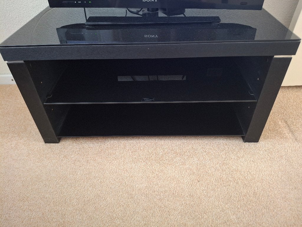 Tv meubel zwart, Ophalen, 25 tot 50 cm, 50 tot 100 cm, Minder dan 100 cm