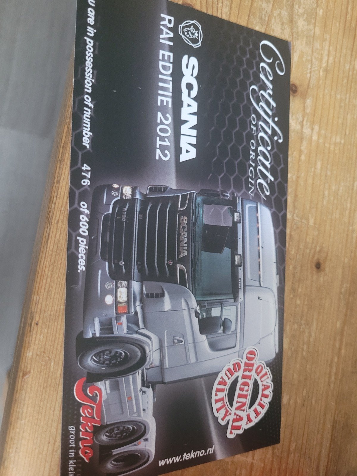 scania topliner ria 2012, Tekno, Tekno, Bus of Vrachtwagen, Tekno
