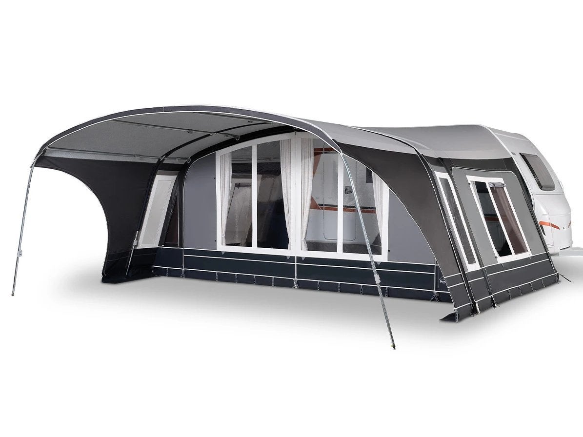 Dorema Onyx voortentluifel maat 14 - 2 keer gebruikt, Caravans en Kamperen, Ophalen, Gebruikt, Dorema