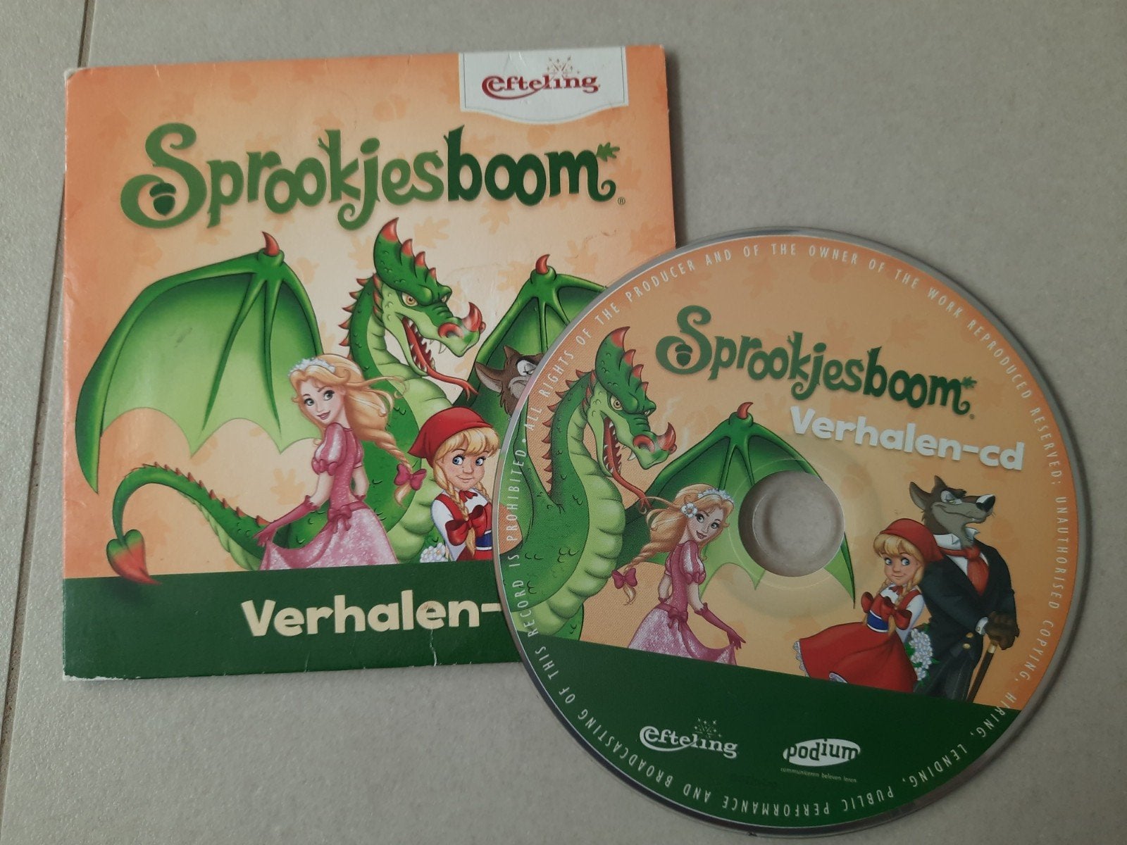Sprookjesboom verhalen cd, Ophalen of Verzenden, Zo goed als nieuw, Overige typen