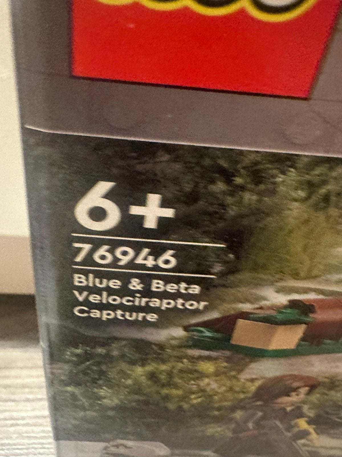 Lego Jurassic World 76946 Blue & Beta Velociraptor Capture, Jurassic World, Lego, Ophalen of Verzenden, Zo goed als nieuw