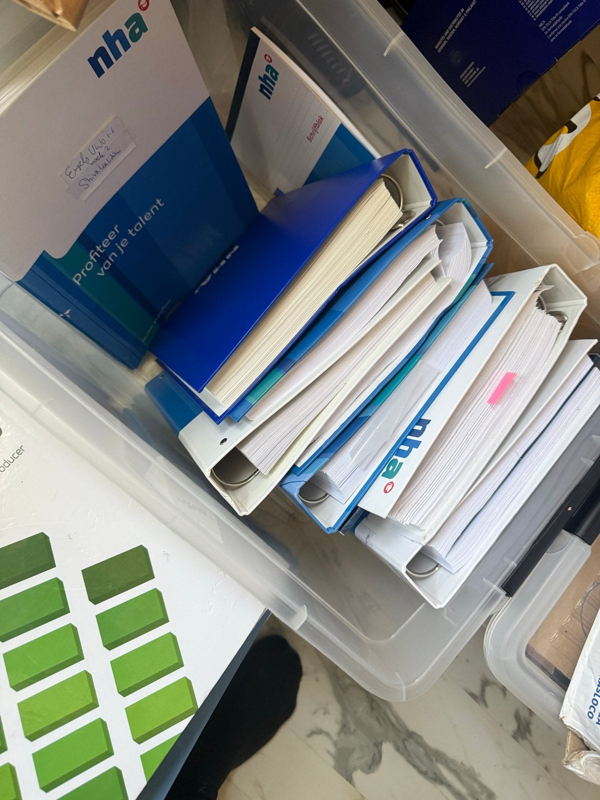 NHA VWO alle vakken lesmateriaal, Ophalen of Verzenden, Zo goed als nieuw, Overige niveaus