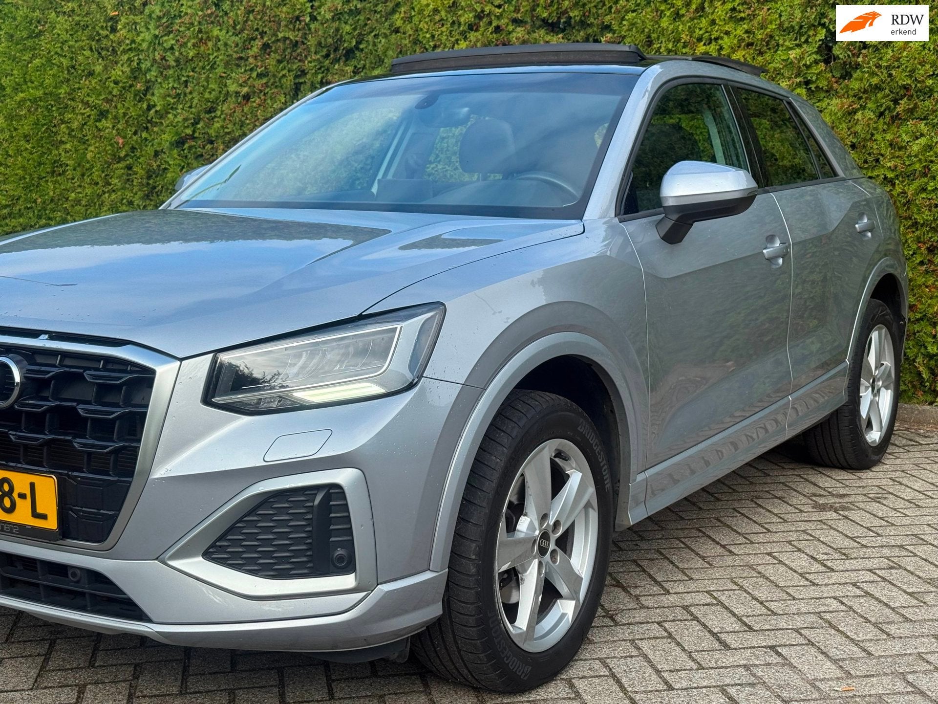 Audi Q2 35 TFSI LEER PANORAMADAK CARPLAY ELEC ACHTERKLEP, Auto's, 4 cilinders, 150 pk, Leder, Bedrijf