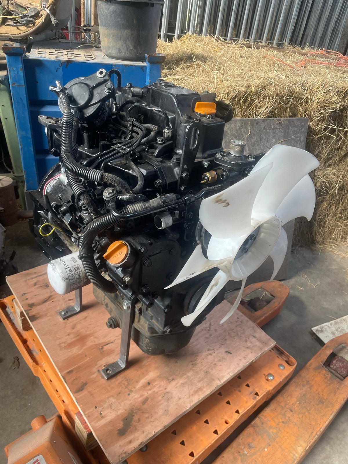 Yanmar 3TNV88-BDFFC Motor, Ophalen, Gebruikt