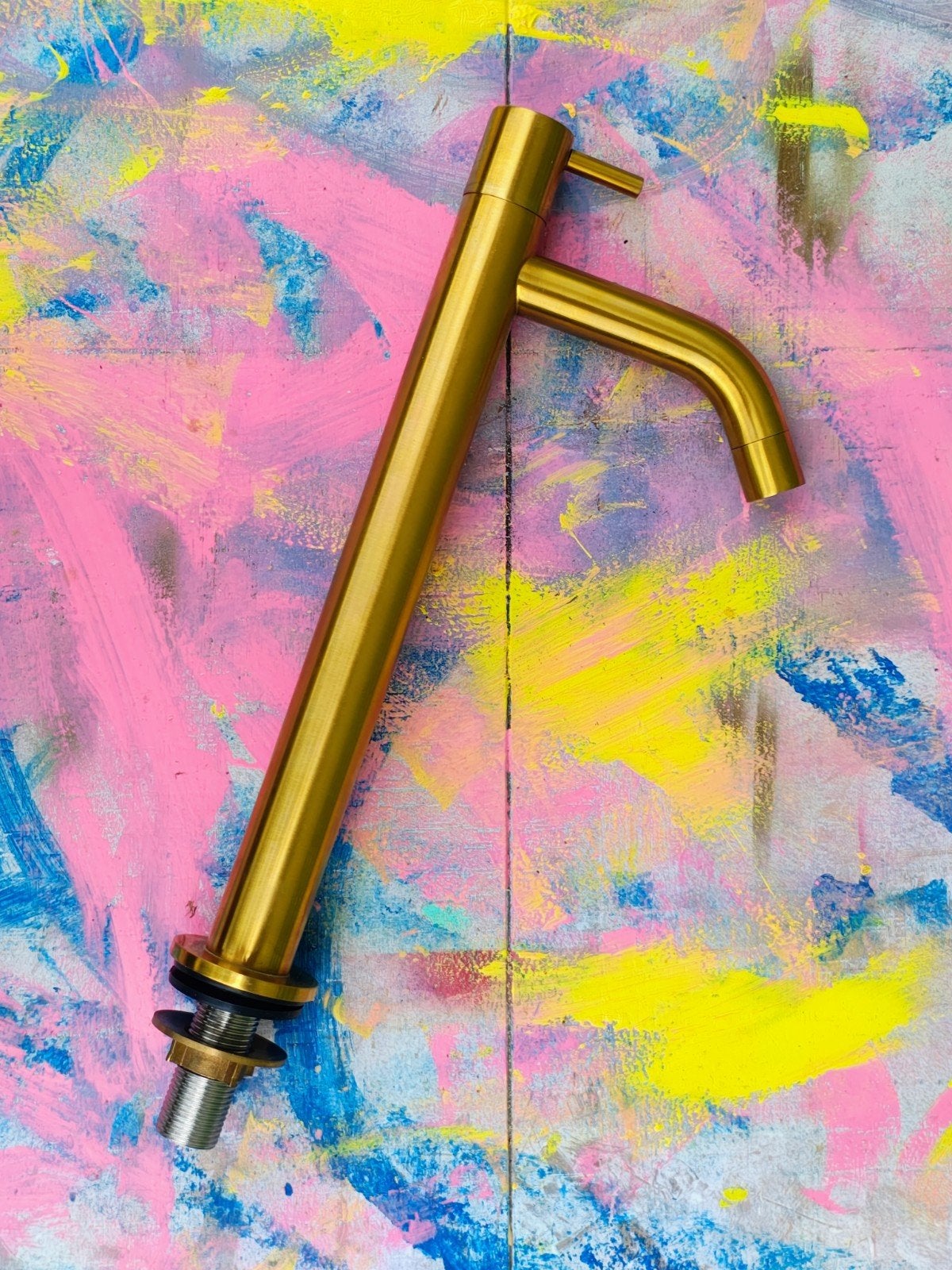 Gouden kraan 30cm, Ophalen of Verzenden, Zo goed als nieuw, Kraan