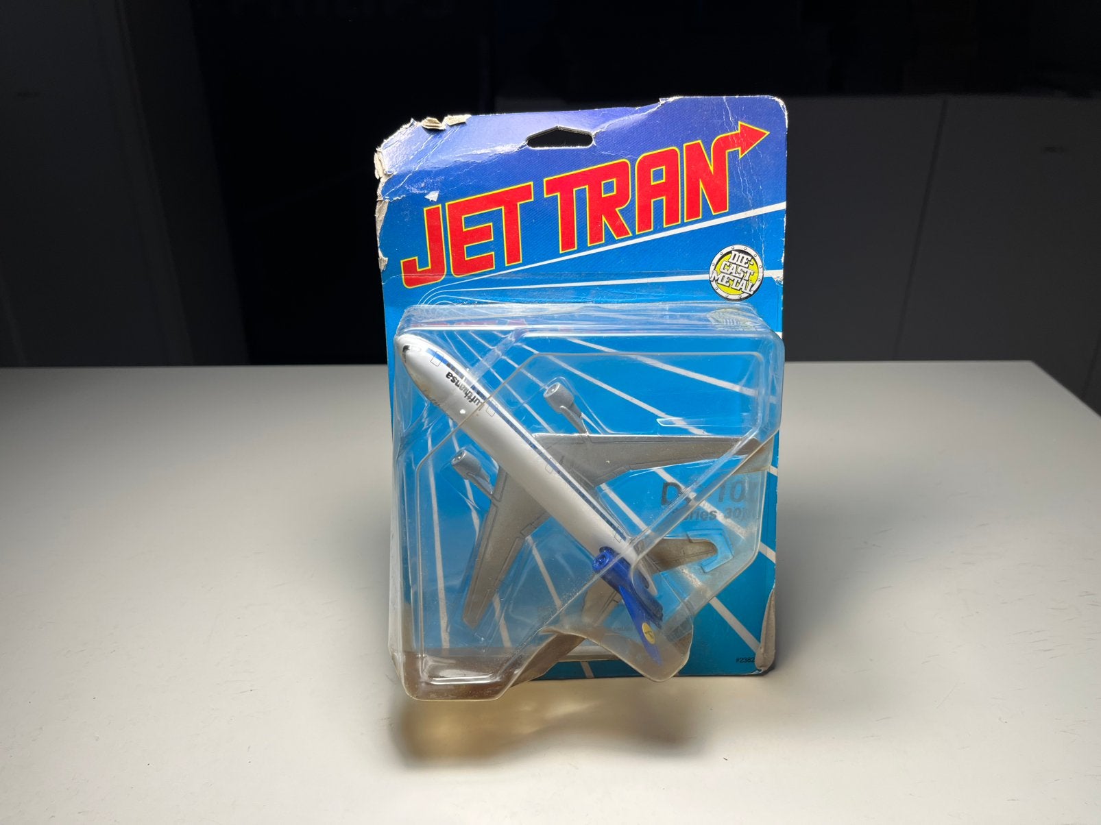 ERTL Jet Tran - McDonnell Douglas DC-10 Lufthansa - 1:200, Overige merken, 1:200 of kleiner, Verzenden, Zo goed als nieuw