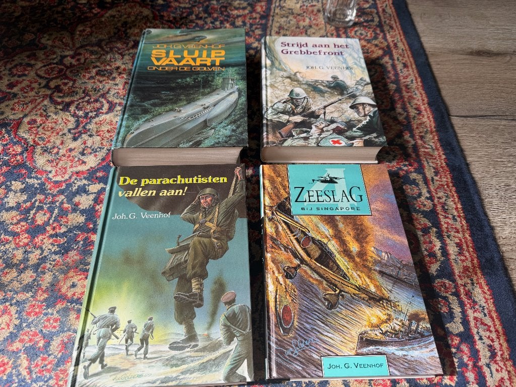 Sluipvaart onder de golven. Strijd aan het Grebbefront. De P, Boeken, Tweede Wereldoorlog, Ophalen of Verzenden, Zo goed als nieuw