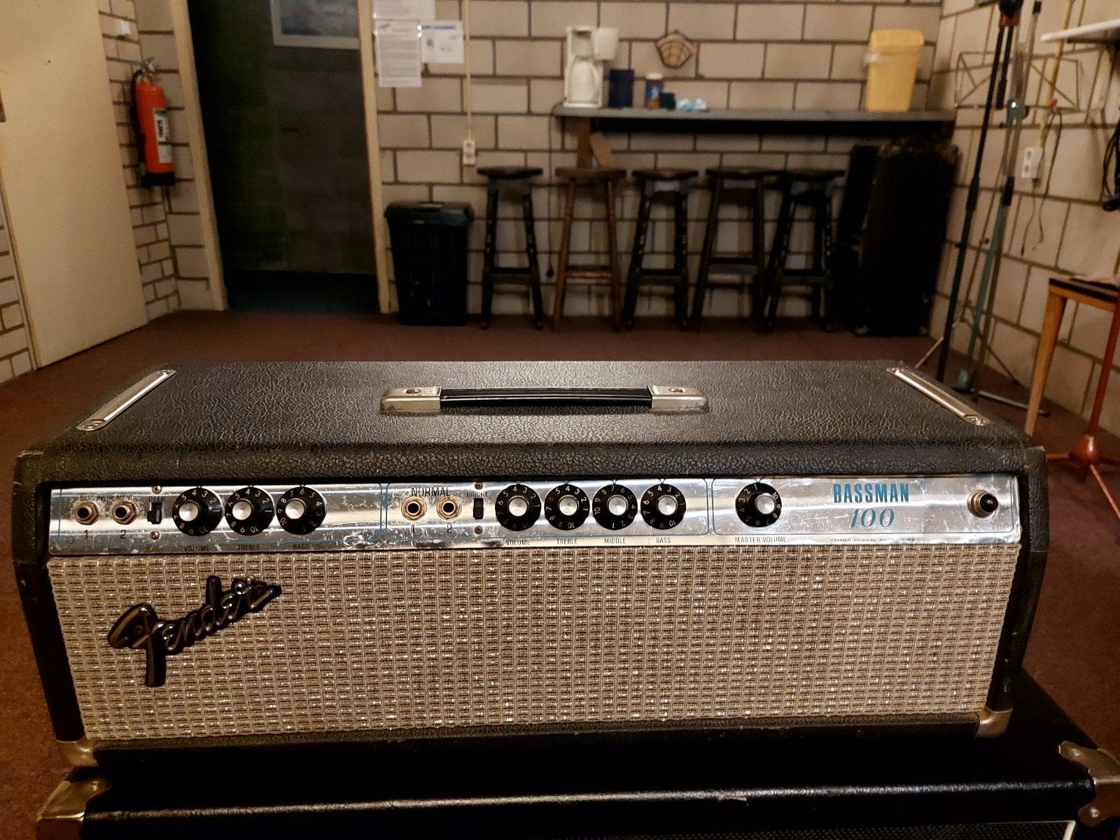 Fender Bassman 100, Ophalen, Gebruikt, Minder dan 50 watt