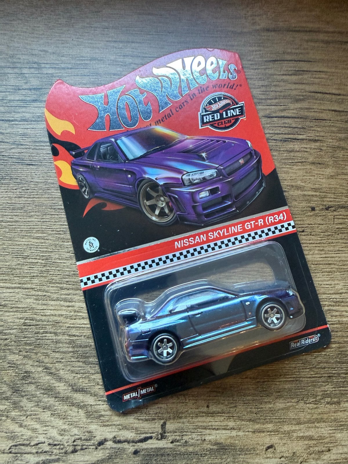 RLC Hot Wheels Nissan Skyline GT-R (R34) Red Line Club, Hobby en Vrije tijd, Ophalen of Verzenden, Nieuw, Auto, Overige merken