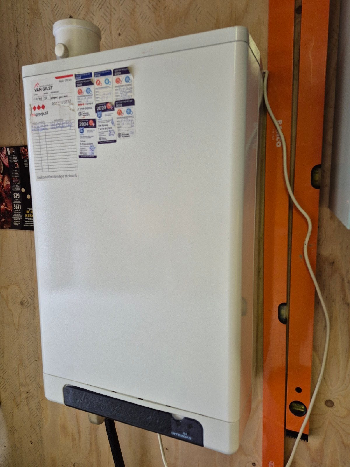 Intergas hre36/30 cw5- Goed Onderhouden, Gebruikt, Geiser, Ophalen of Verzenden, Minder dan 20 liter