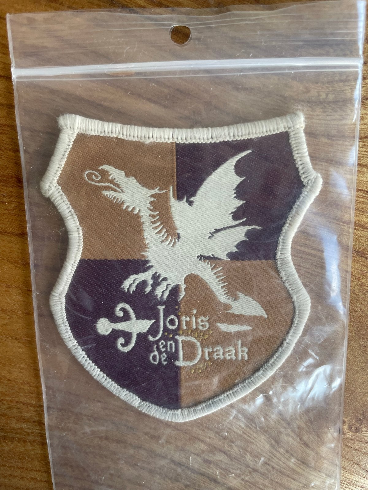 Efteling Joris en de Draak Embleem Patch, Ophalen of Verzenden, Nieuw, Overige typen
