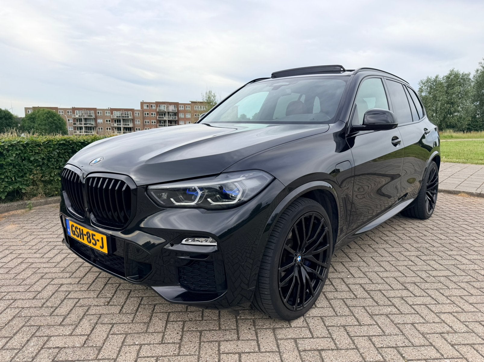 BMW X5 xDrive45e M Sport Bowers&Wilkins Pano 2021, Auto's, 394 pk, Zwart, Leder, Vierwielaandrijving