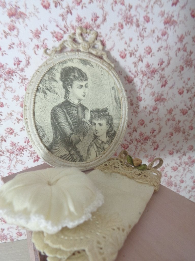 Mooi schilderij…..Poppenhuis 1:12…(Foto E9), Ophalen of Verzenden, Nieuw, Poppenhuis