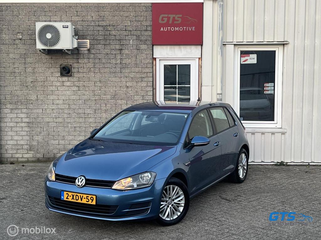 Volkswagen Golf 1.2 TSI CUP Edit. 2014 Navi Trekh. APK Cruis, Auto's, Voorwielaandrijving, Euro 5, Gebruikt, Zwart