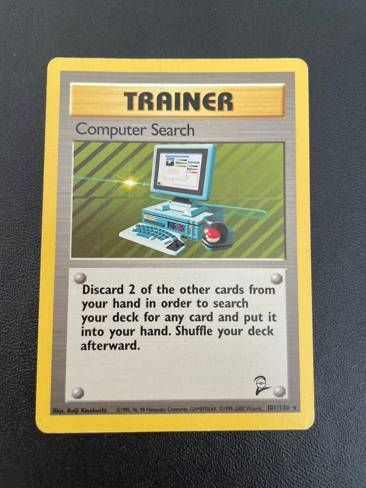 Computer Search Rare 101/130 Base Set 2, Verzenden, Zo goed als nieuw