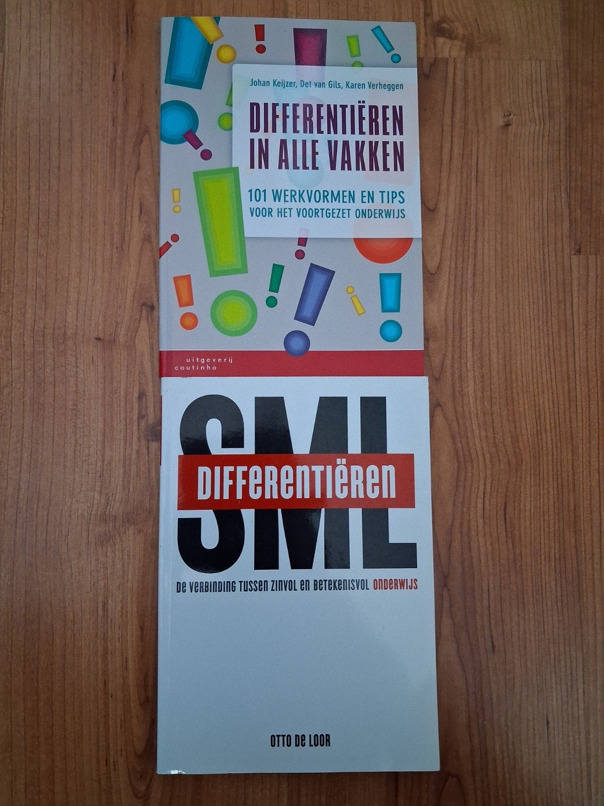 Boeken: Differentiëren in alle vakken & SML Differentiëren, Johan Keijzer, Det van Gils, Karen Verheggen, Otto de Loor, Zo goed als nieuw