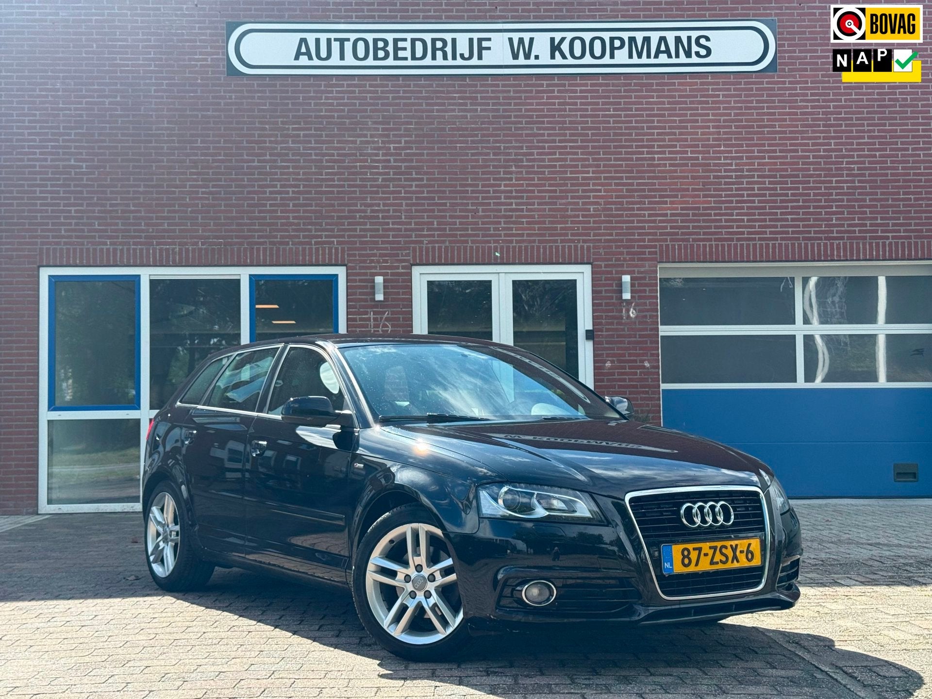 Audi A3 Sportback 1.2 TFSI S Edition, Auto's, Euro 5, Gebruikt, Zwart, 4 cilinders