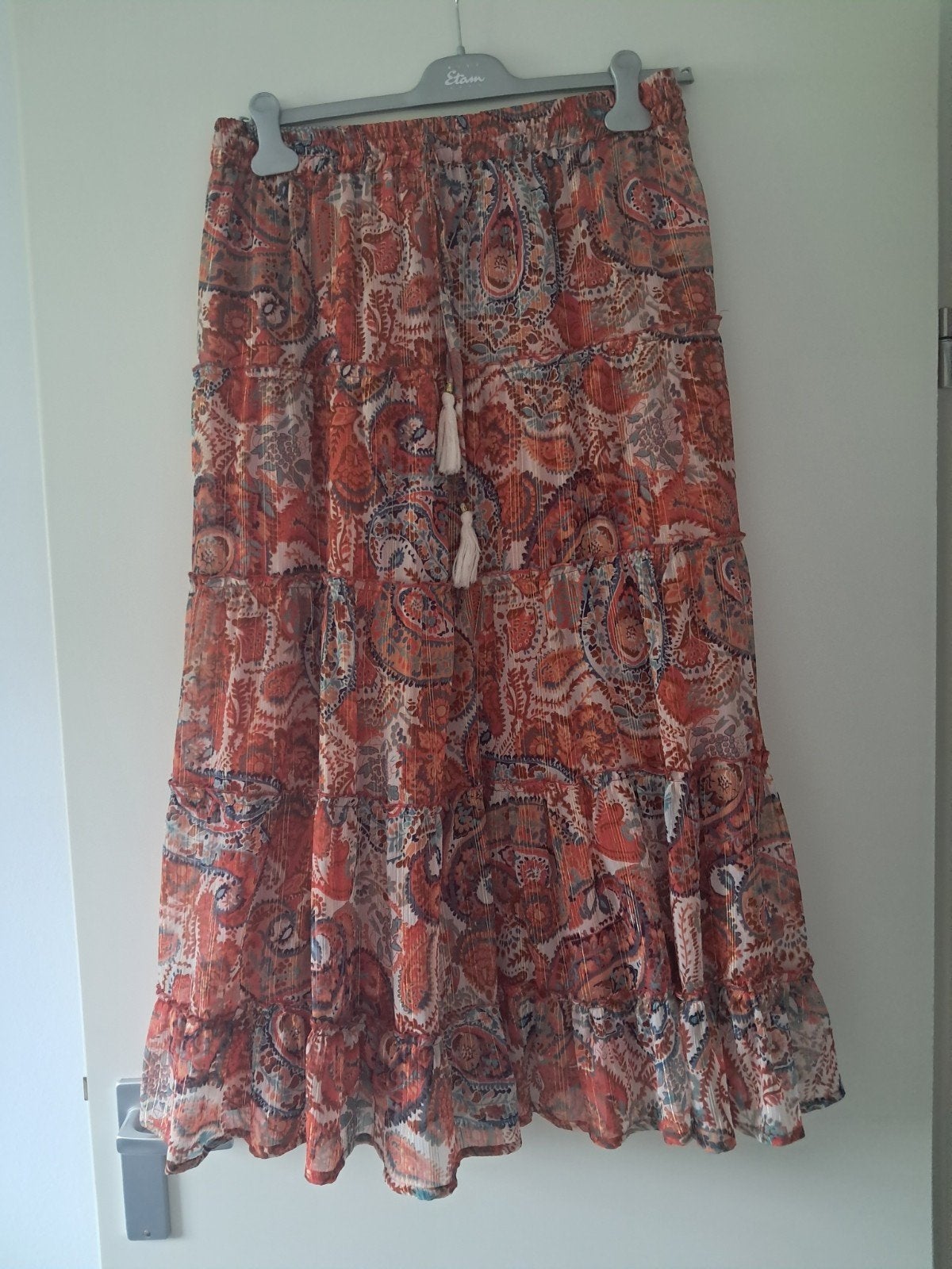 Ibiza rok . Draagbaar tm 42., Kleding | Dames, Rokken, Zwart, Maat 42/44 (L), Nieuw, Ophalen of Verzenden