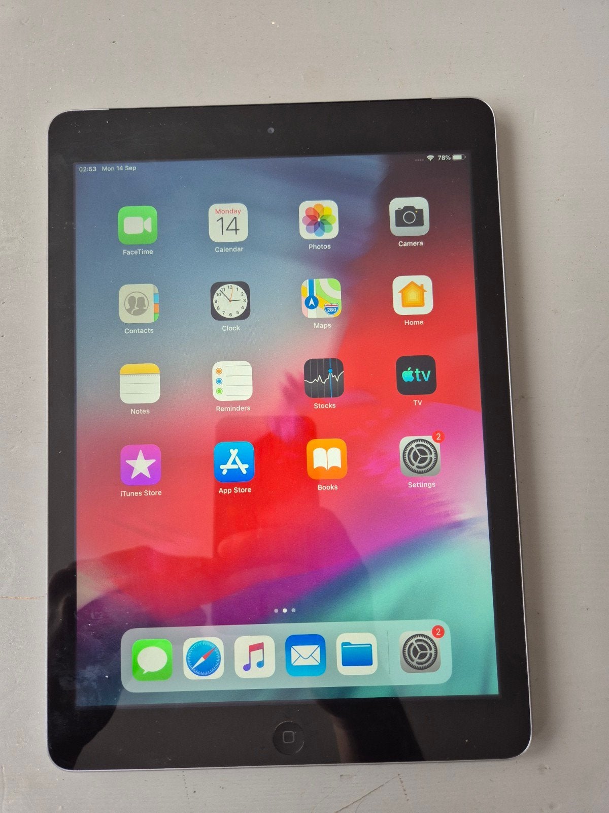 iPad Air 16GB met Wi-Fi simkaart