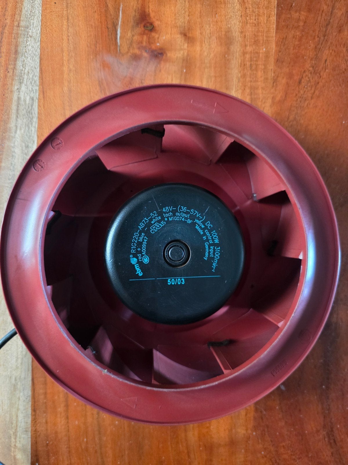 Gereviseerde AWB airmaster 325/400 motorwaaier, Ophalen of Verzenden, Zo goed als nieuw, Ventilator en Afzuiger