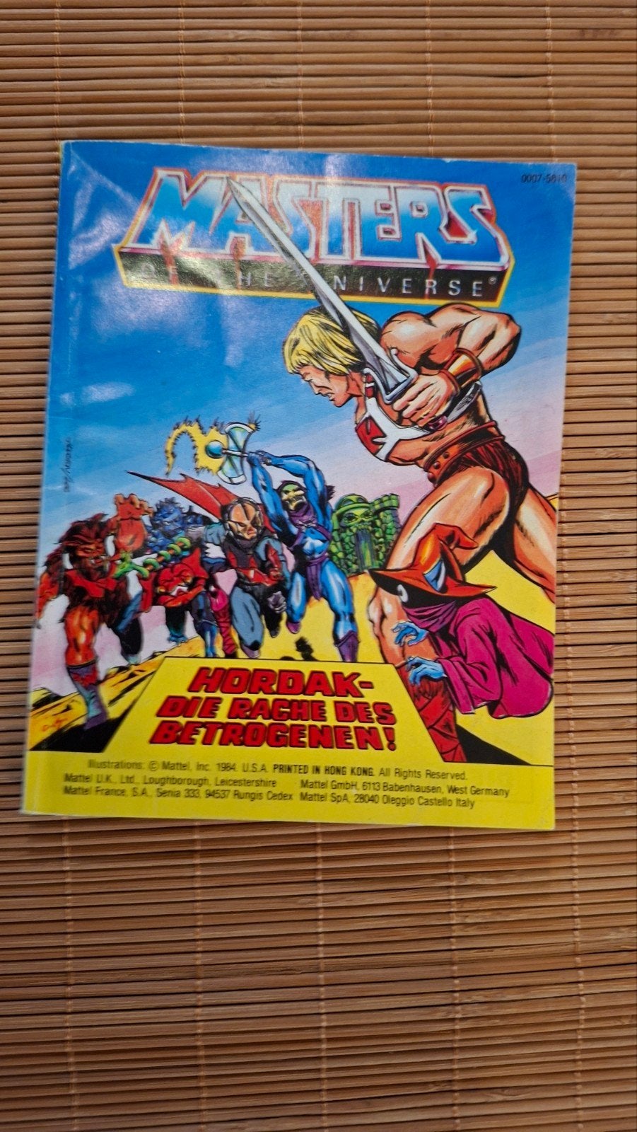 Masters of the Universe Stripboek - Hordak, Boeken, Eén stripboek, Ophalen of Verzenden, Gelezen