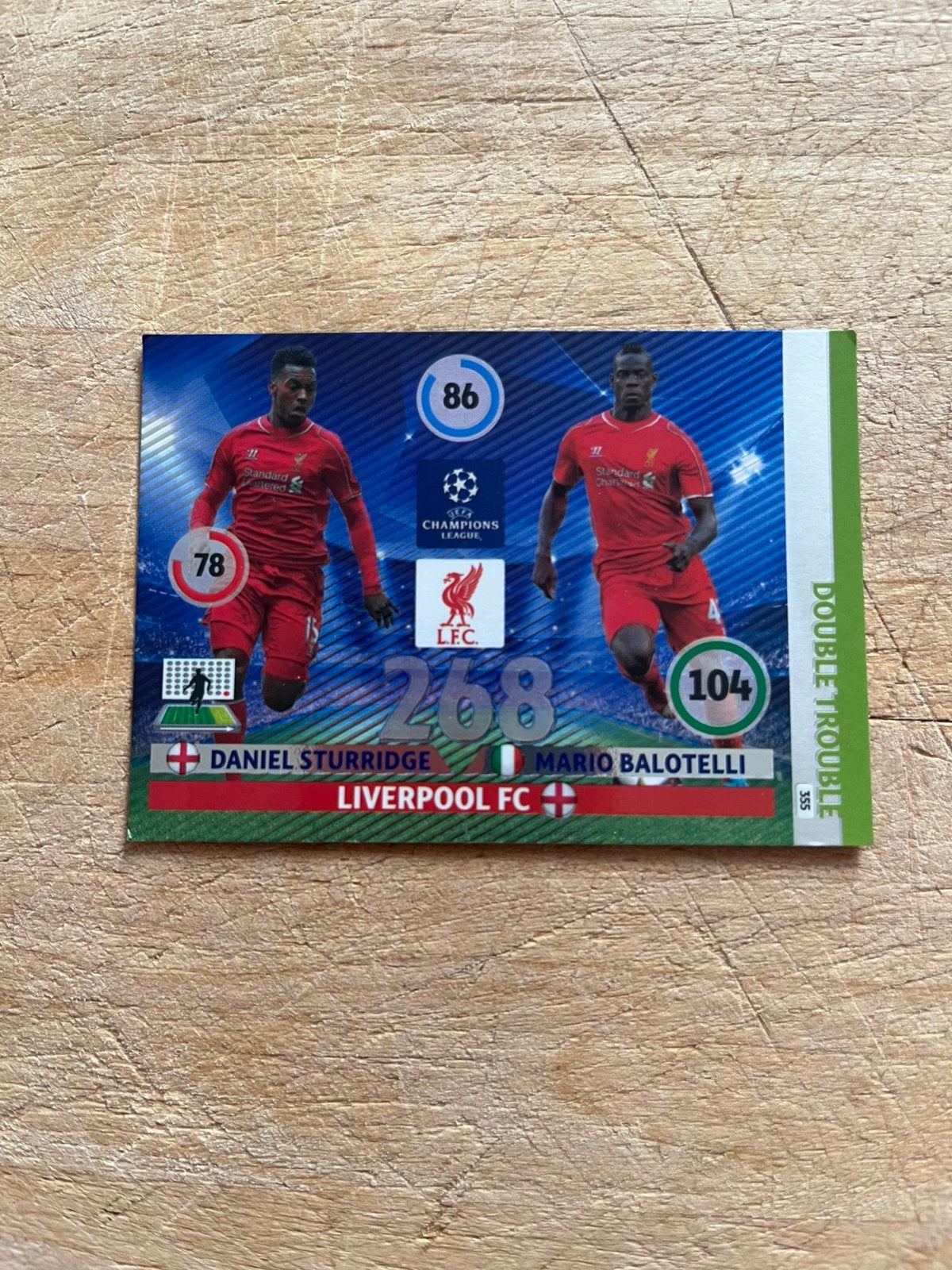 Double Trouble Liverpool 355, Ophalen of Verzenden, Zo goed als nieuw, Plaatje