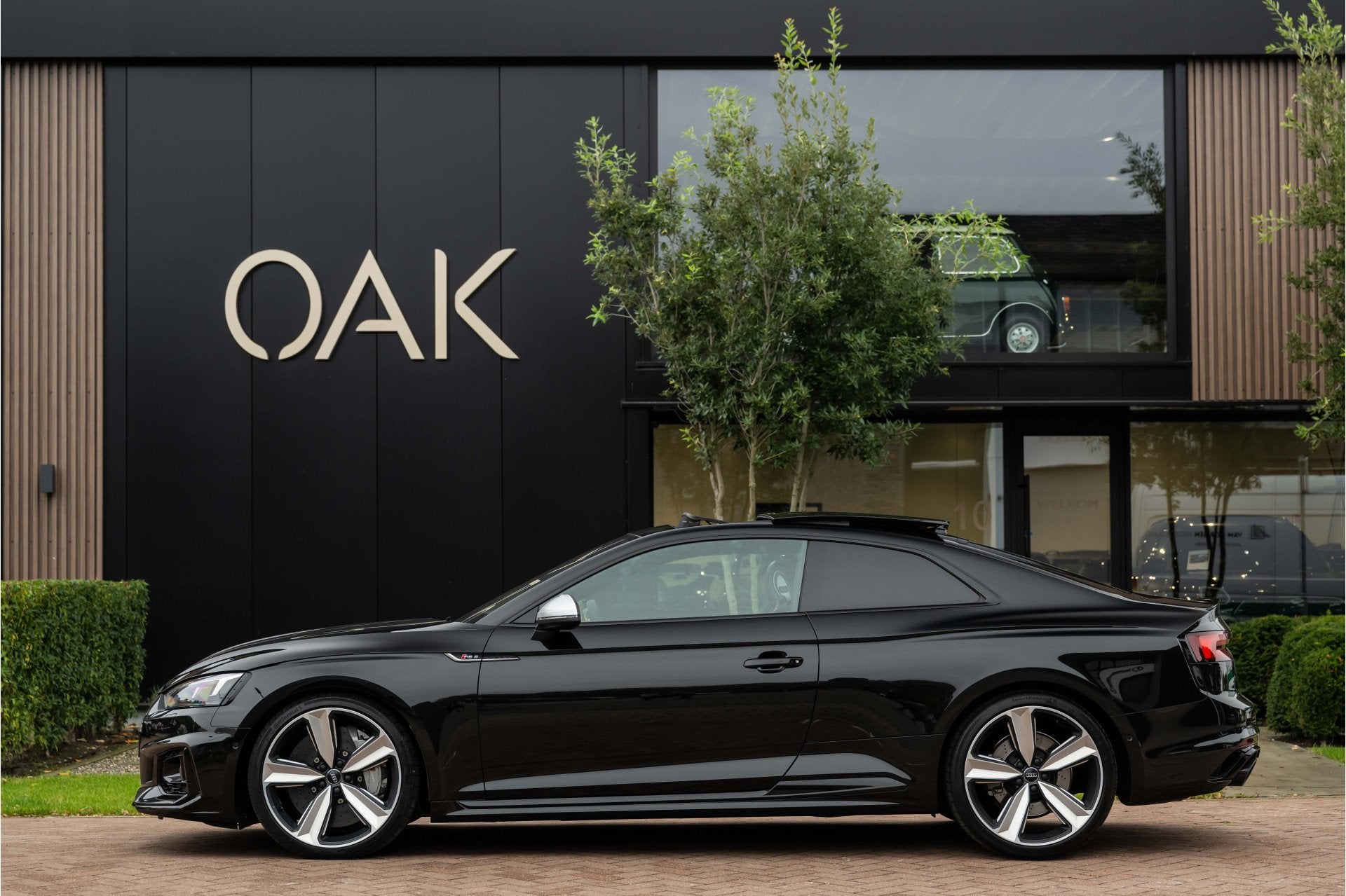 Audi A5 Coupé 2.9 TFSI RS 5 quattro | Panorama | Leder | Ke, Auto's, Gebruikt, RS5, Zwart, Bedrijf