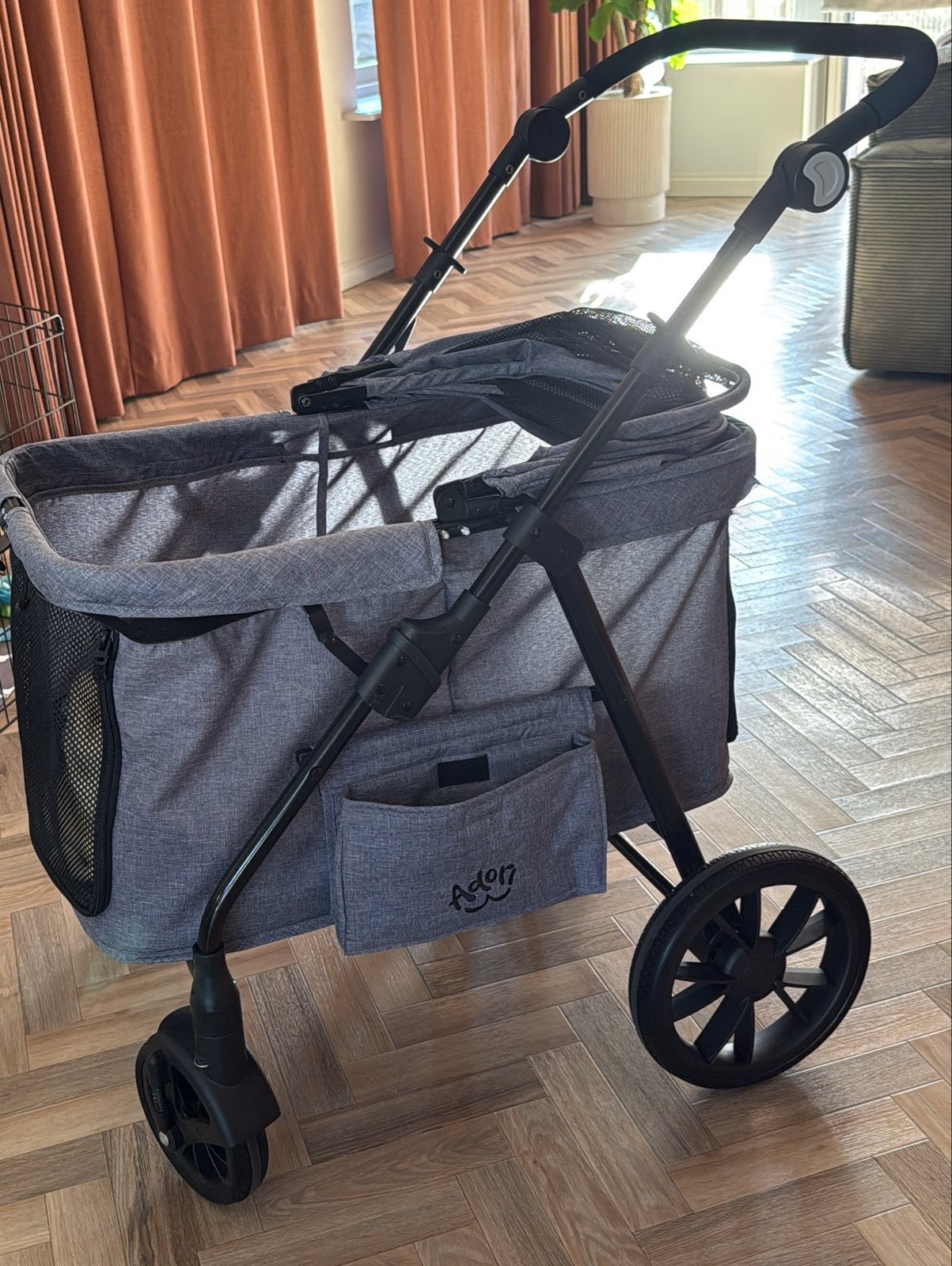 Hondenbuggy Adori luxe en inklapbaar, Dieren en Toebehoren, Adori, Ophalen, Nieuw, Hondenbuggy