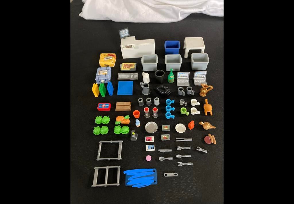 Playmobil diverse huisraad accessoires., Ophalen of Verzenden, Zo goed als nieuw