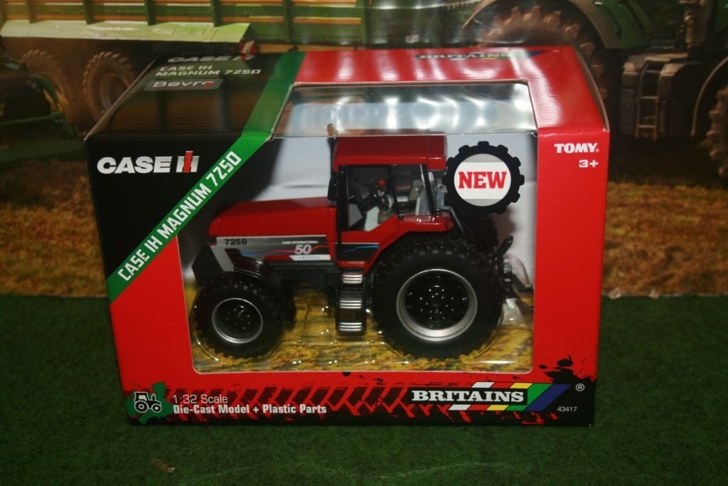 Boeryes: Case IH Magnum 7250 50th Anniversary Britains, Ophalen of Verzenden, Nieuw, Tractor of Landbouw, Britains